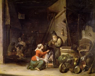 素朴なインテリア